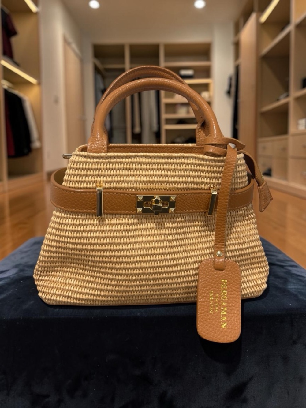 Persaman Italy leather handbag